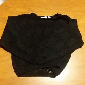 Gothic join knit bohemian cropped sweater
